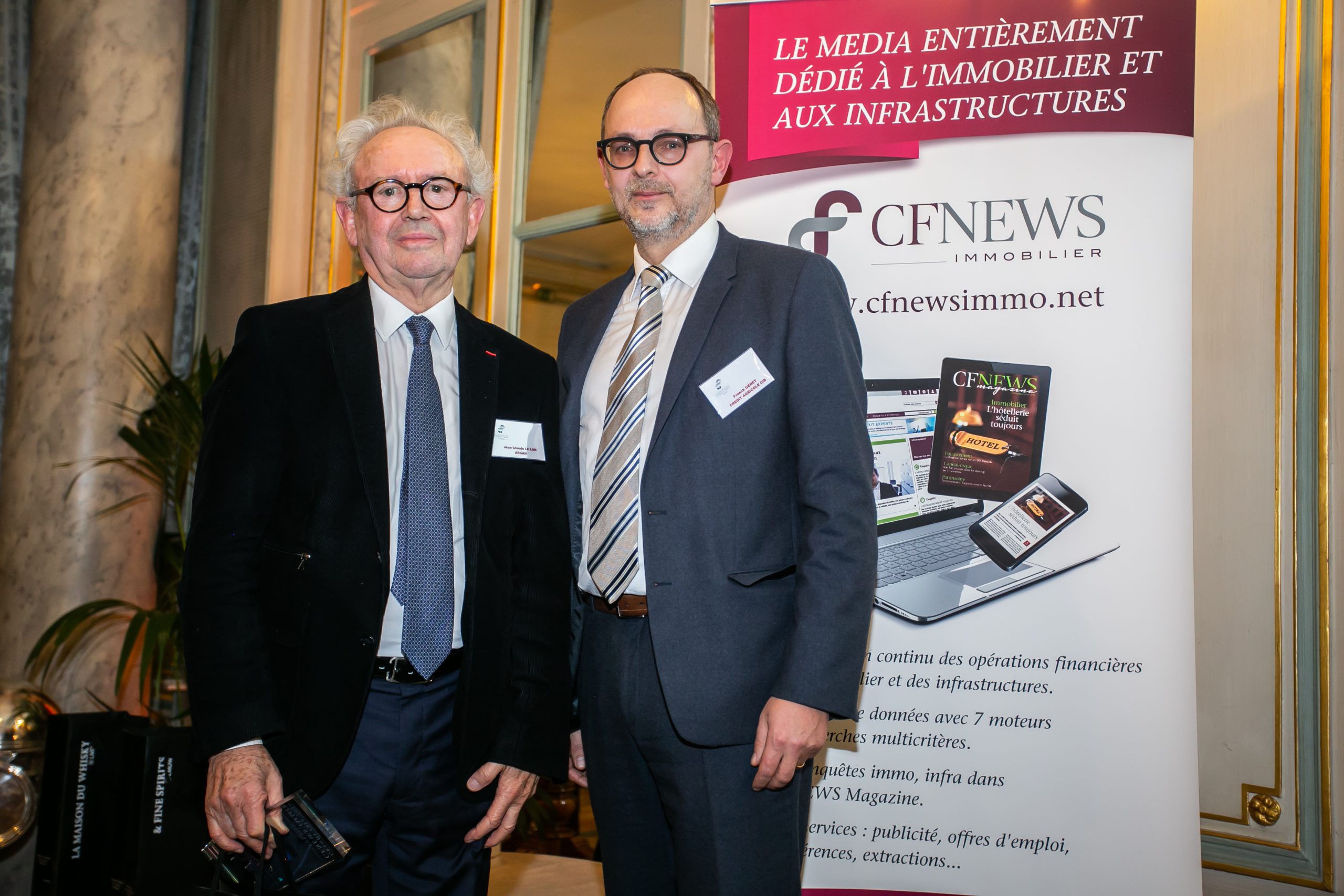 Jean-Claude Le Lan et Franck Genet